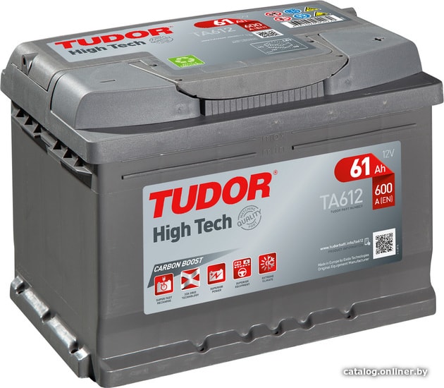 

Автомобильный аккумулятор Tudor High Tech TA612 (61 А·ч)