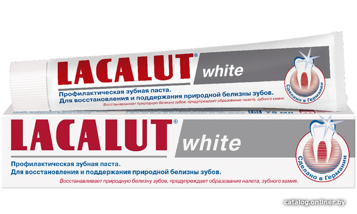 

Зубная паста LACALUT White 50 мл