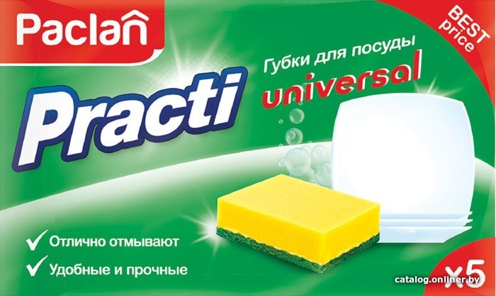 

Губка Paclan Practi Universal (5 шт)