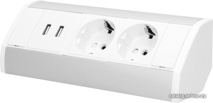 

Блок розеток Orno OR-GM-9003/W-G(GS)