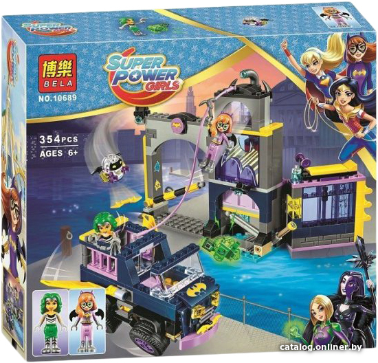 

Конструктор Bela Super Power Girls 10689 Секретный бункер Бэтгерл