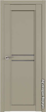 

Межкомнатная дверь ProfilDoors 2.75U 90x200 (шелгрэй, стекло графит)