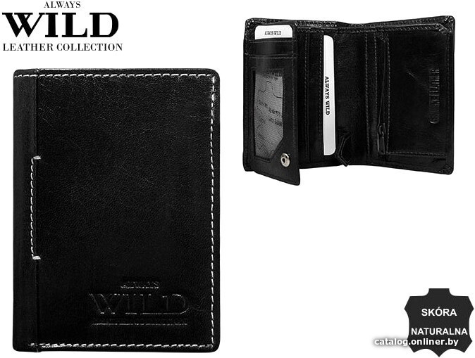 

Портмоне Cedar Always Wild N915-VTK (черный)