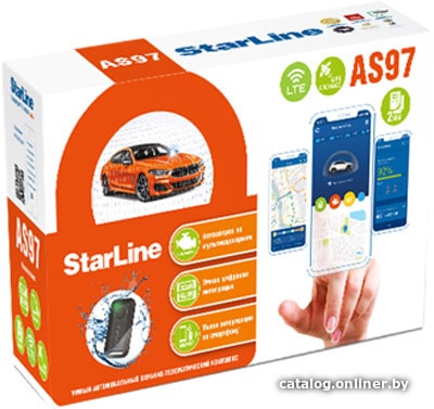 

Автосигнализация StarLine AS97 2SIM LTE-GPS