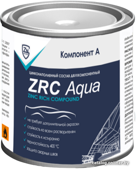 

Galvarex Состав для холодного цинкования ZRC Aqua