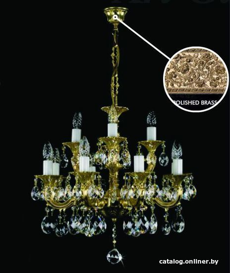 

Подвесная люстра ArtGlass Genadia Xii. Polished Ce