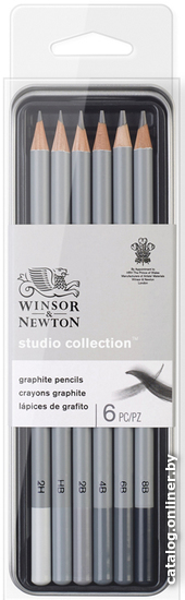 

Набор простых карандашей Winsor & Newton 490006 (6 шт)