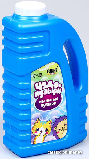 

Раствор для мыльных пузырей Sima-Land 3788659 (цвета микс)