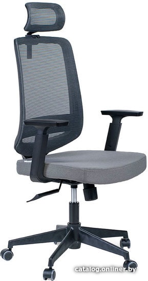 

Кресло Norden Лондон Офис JZR1008H-BL008-DWB104 (черный пластик/серый)