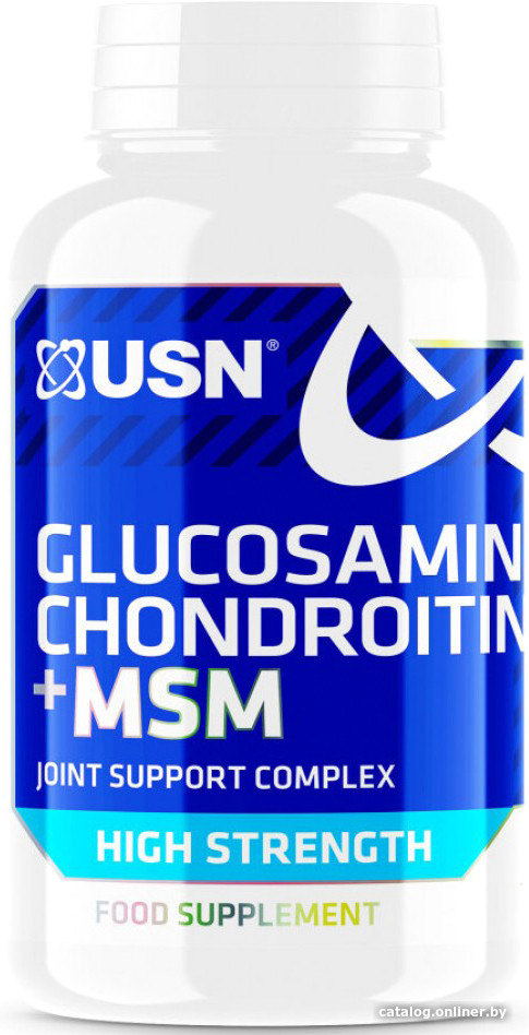 

Хондропротектор USN Glucosamine Chondroitin MSM 90 шт