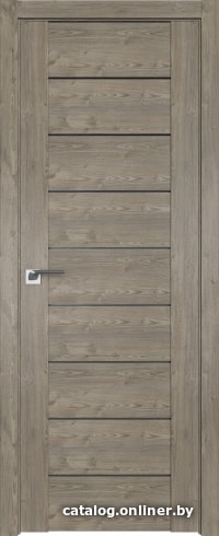 

Межкомнатная дверь ProfilDoors 98XN R 60x200 (каштан темный/стекло графит)