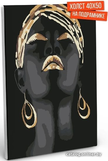 

Картина по номерам Hobruk Golden Lady MP0014