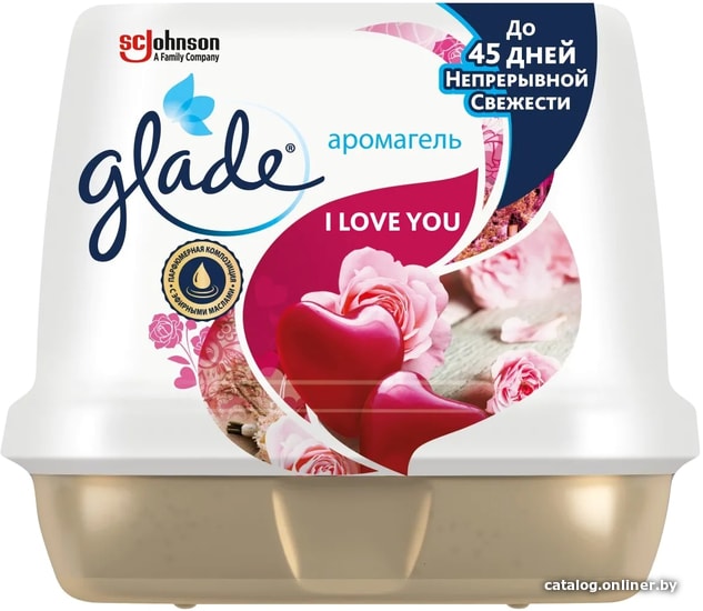 

Аромагель Glade I Love You 180 г