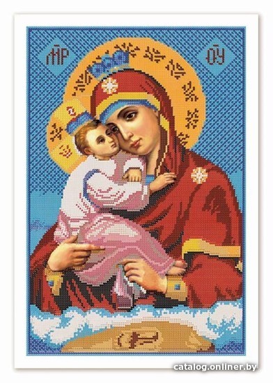 

Схема для вышивания Нова Слобода Богородица Почаевская БИС 1208