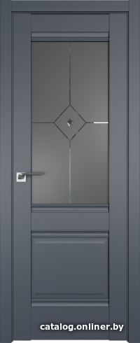 

Межкомнатная дверь ProfilDoors Классика 2U 60x200 (антрацит/графит с прозрачным фьюзингом)