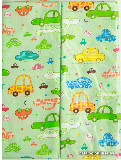 

Набор многоразовых пеленок Amarobaby Emotion Машинки (2 шт, зеленый)