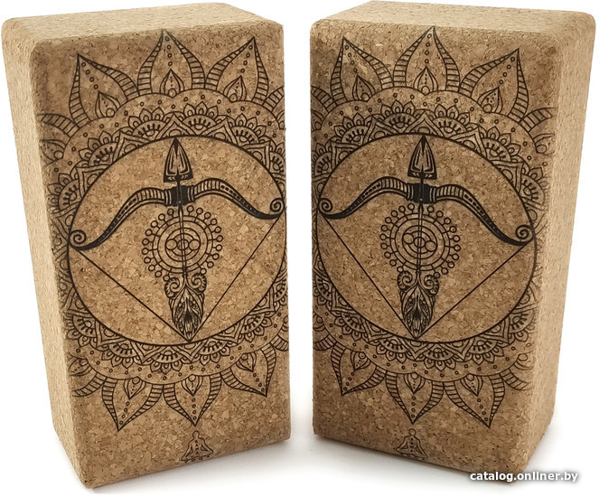 

Блок для йоги RamaYoga Из пробки Sagittarius Zodiac Collection