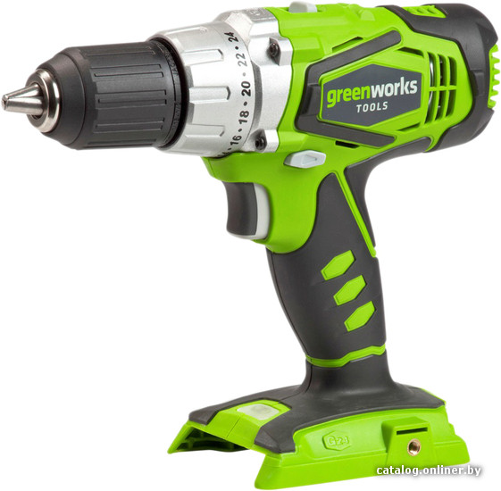 

Дрель-шуруповерт Greenworks G24DD [3701507]