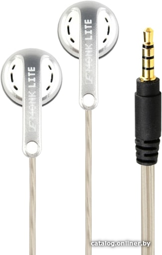 

Наушники Venture Electronics Monk Lite Standard 3.5 TRS (белый/серебристый)