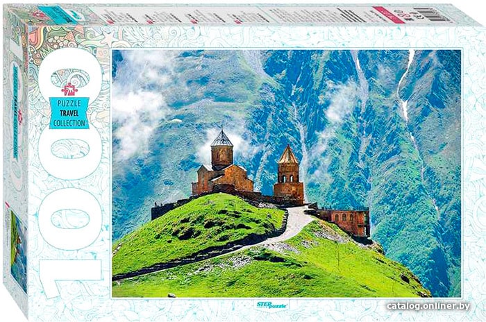 

Пазл Step Puzzle Грузия. Казбек. Троицкая церковь в Гергети