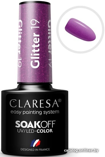 

Гель-лак Claresa Glitter 19 5 мл