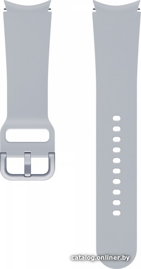 

Ремешок Samsung Sports для Samsung Galaxy Watch4 (20 мм, M/L, серебристый)