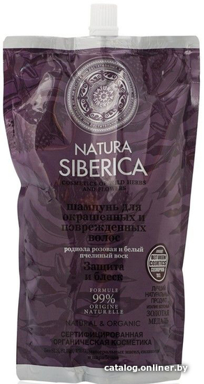 

Шампунь Natura Siberica Защита и блеск для окрашенных и поврежденных волос 540 мл