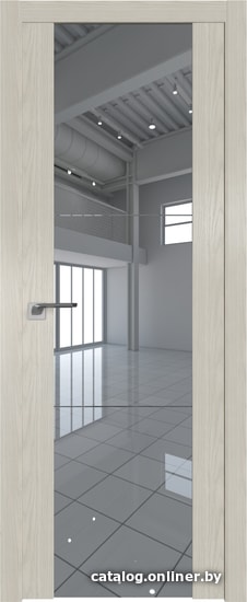 

Межкомнатная дверь ProfilDoors 22N (дуб sky беленый, стекло зеркальное)