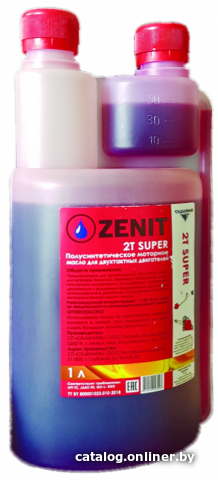 

Моторное масло Zenit-Нафтан 2T Super 1л