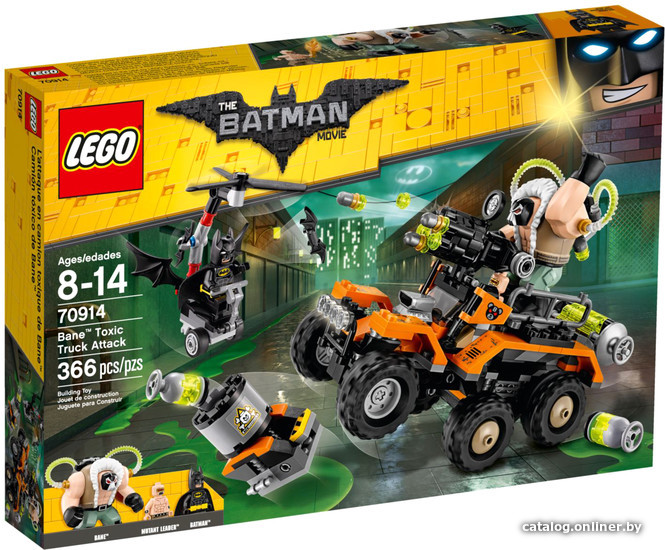 

Конструктор LEGO Batman Movie 70914 Химическая атака Бэйна