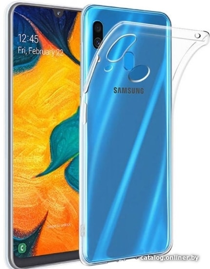

Чехол для телефона Case Better One для Galaxy A20/A30 (прозрачный глянец)