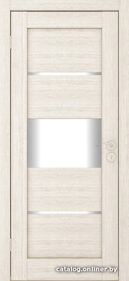 

Межкомнатная дверь IstokDoors Горизонталь-3 ДЧ 70x200 (капучино/светлое стекло)