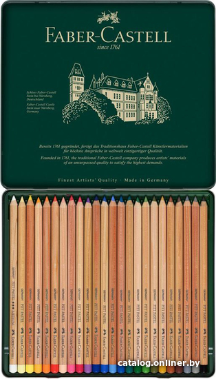 

Набор пастельных карандашей Faber Castell PITT Pastel 112124 (24 шт)