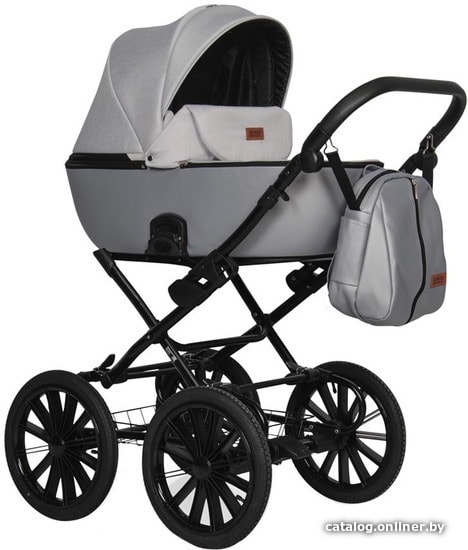 

Универсальная коляска Riko Basic Ozon Shine Prestige (2 в 1, 03/серый)
