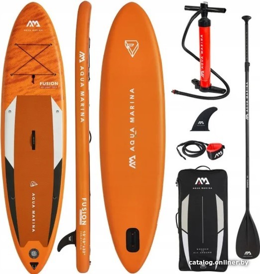 

Сапборд Aqua Marina Fusion 10'10" S22 с насосом, веслом и страховочным лишем