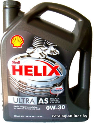 

Моторное масло Shell Helix Ultra AS 0W-30 4л