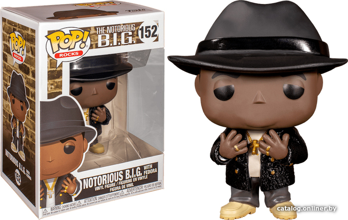 

Фигурка Funko POP! Rocks. Biggie - Notorious B.l.G. W/Fedora 45430