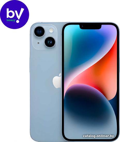 

Смартфон Apple iPhone 14 eSIM 256GB Неиспользованный by Breezy, грейд N (синий)