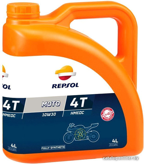 

Моторное масло Repsol Moto Racing HMEOC 4T 10W-30 4л