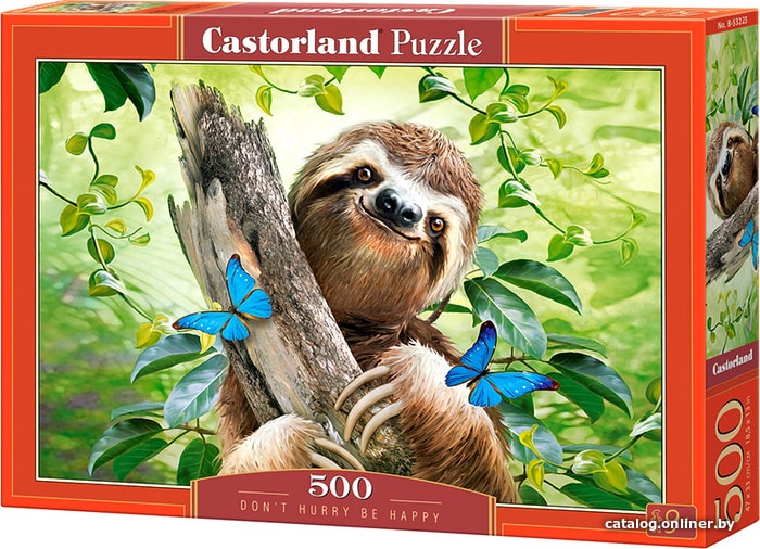 

Пазл Castorland Счастливый ленивец