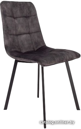 

Стул AksHome Vermont Vintage (винтажный серый велюр UF912-6/черный)