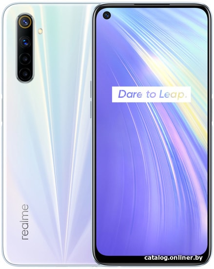 

Смартфон Realme 6 4GB/128GB международная версия (белый)