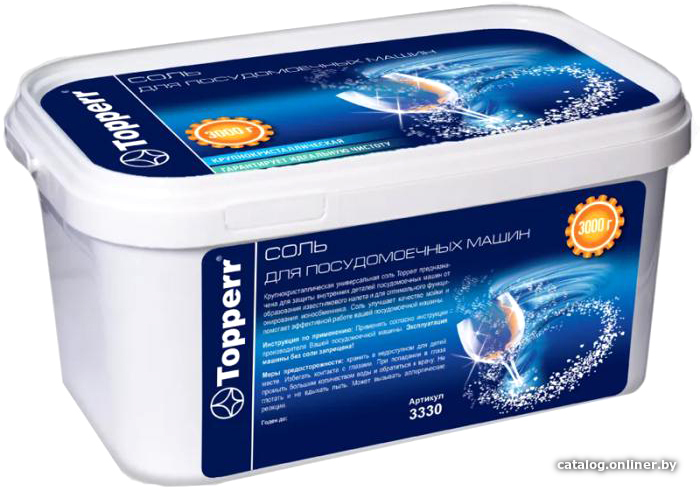 

Соль для посудомоечной машины Topperr 3330 3 кг