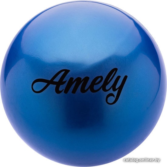 

Мяч для художественной гимнастики Amely AGB-101 19 см (синий)