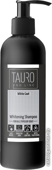 

Концентрат шампуня Tauro Pro Line White Coat Whitening 250 мл