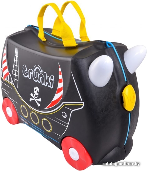 

Чемодан-спиннер Trunki Педро Пират (черный)