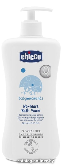 

Пена для ванны детская Chicco Baby Moments без слез с календулой 500 мл