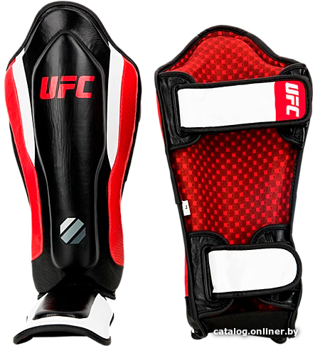 

Защита голени и стопы UFC UHK-69980 (L/XL, черный/красный)