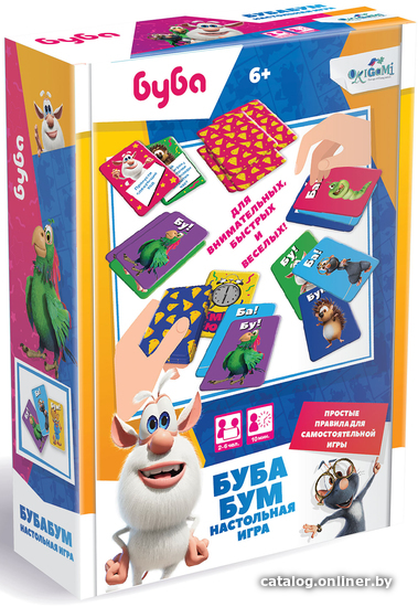 

Карточная игра Origami Game Бубабум 07315