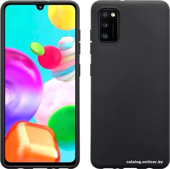 

Чехол для телефона Case Matte для Galaxy A41 (черный)
